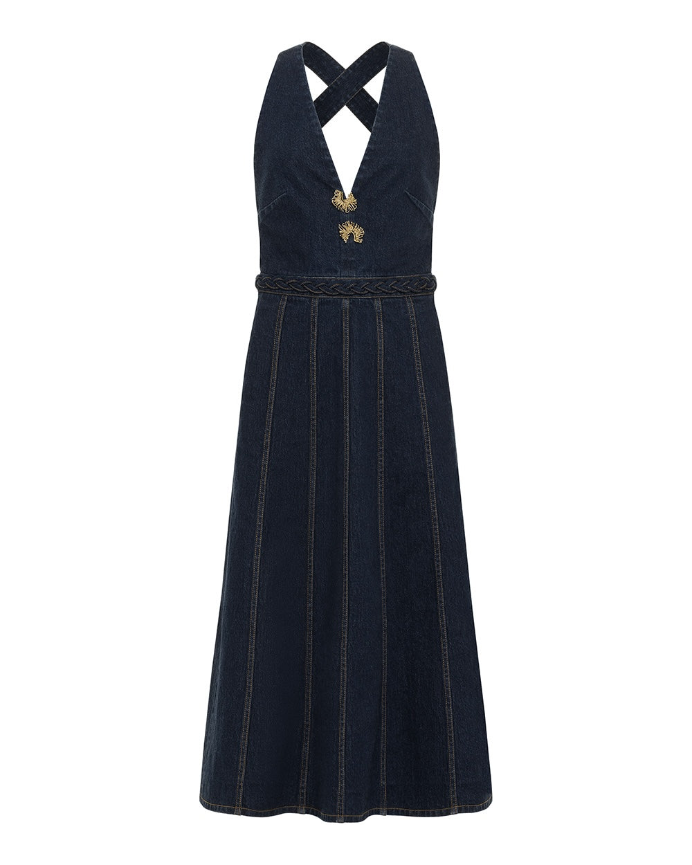 paper london denim dress Paper London size 8 design dress , Denim blue with