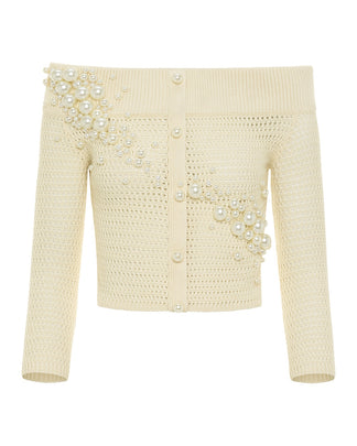 Hellessy Nami Knit in Ecru main image 1